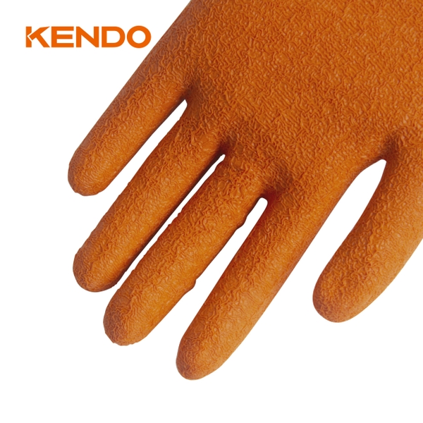 Găng tay bảo hộ tráng cao su size 9 inch (L) Kendo - 76126