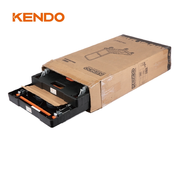 Xe đẩy tay gấp gọn tải trọng 150kg kích thước 68 × 40 × 8 / 92cm Kendo - 90802