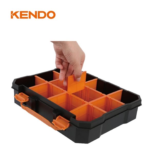 Hộp nhựa đựng vít có thể kết nối 3 trong 1 Kendo – 90279