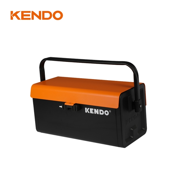 Hộp dụng cụ bằng kim loại kích thước 40x18x20cm Kendo – 90210
