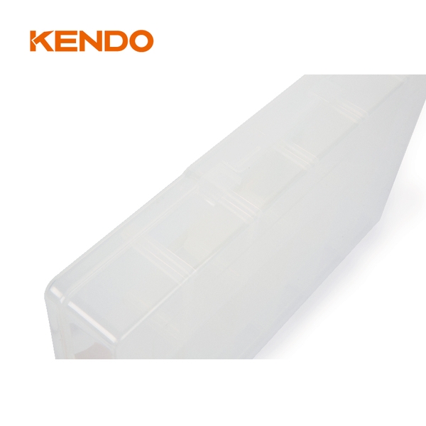 Hộp nhựa đựng vít 18 ngăn có thể tháo rời được kích thước 31 x 20 x 4.5 cm Kendo – 90225