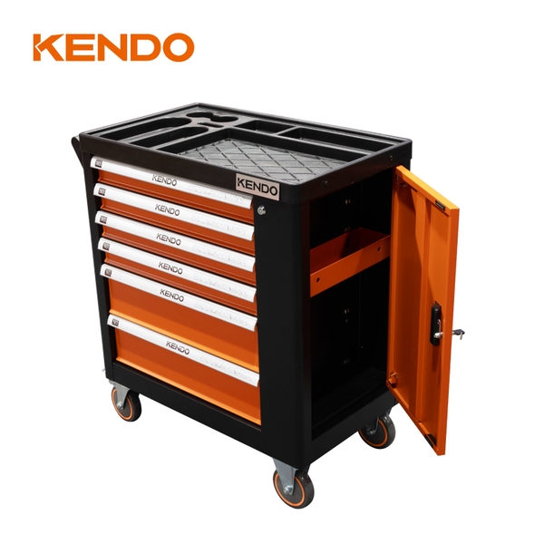 Tủ đựng dụng cụ bằng kim loại 6 ngăn kéo kích thước 765x455x895mm Kendo - 90330