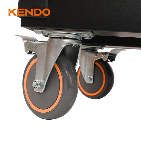 Bộ xe đẩy dụng cụ 7 ngăn kéo 197 chi tiết Kendo - 90342