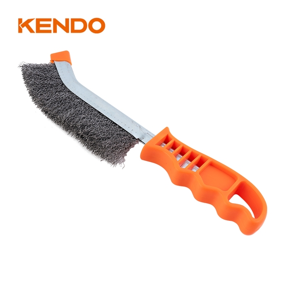 Bàn chải sắt sợi thép kích thước 10 inch 250mm Kendo - 31405