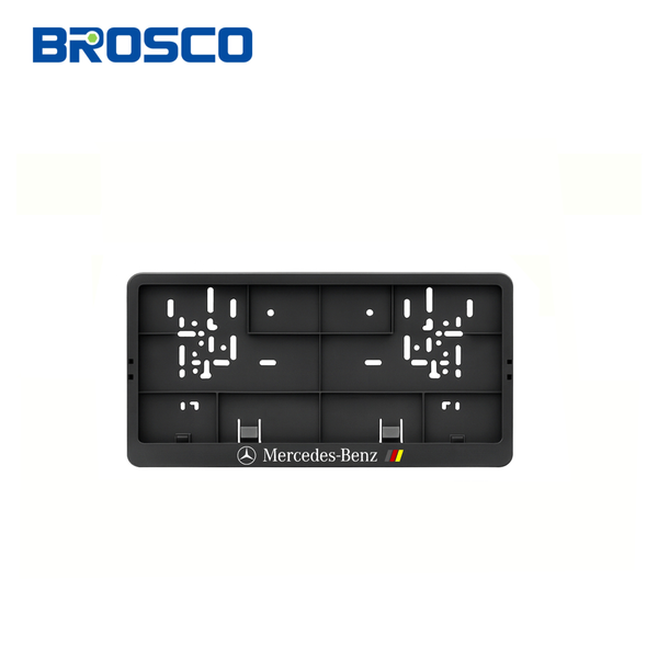 Khung bảo vệ biển số ô tô loại ngắn bằng nhựa PP Plastic Brosco - B50057