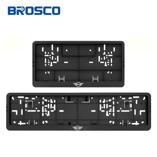 Khung bảo vệ biển số ô tô loại ngắn bằng nhựa PP Plastic Brosco - B50057