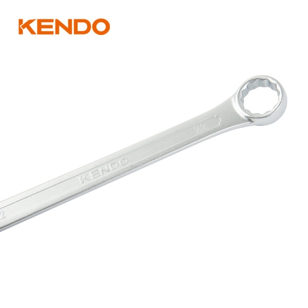 Cờ lê kết hợp 2 đầu vòng miệng bằng thép Cr-V Kendo (20-32mm)
