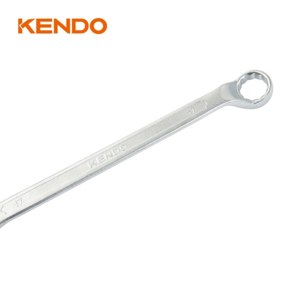 Cờ lê kết hợp 2 đầu vòng loại sâu và miệng bằng thép CrV Kendo