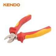 Kìm cắt cách điện 1000v VDE bằng thép Cr-V kích thước 160mm Kendo - 11011