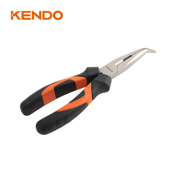 Kìm nhọn mỏ cong 6 inch - 8 inch thương hiệu Kendo