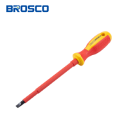 Tua vít dẹp cách điện 1000V VDE bằng thép Cr-Mo Brosco