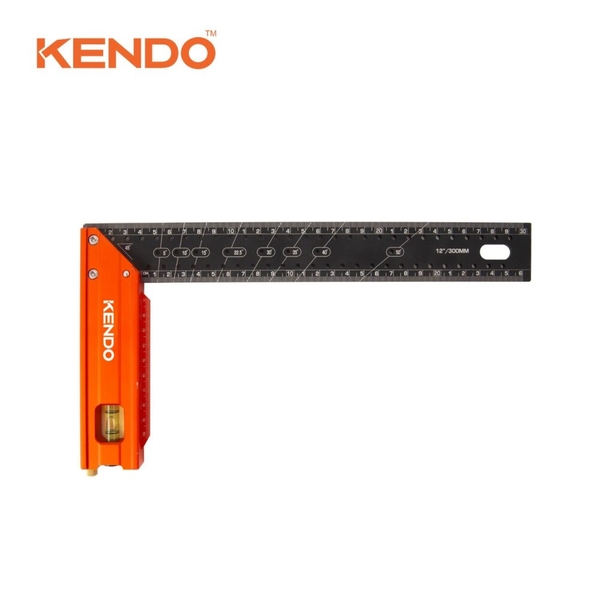 Thước ke góc vuông đa năng 12inch / 300mm Kendo - 35373