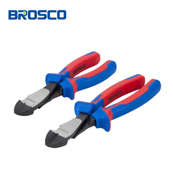 Kìm cắt chéo công nghiệp hạng nặng bằng thép Cr-V kích thước 180mm-200mm Brosco