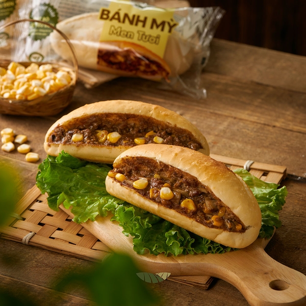 Bánh Mì Bò Sốt Tiêu Đen