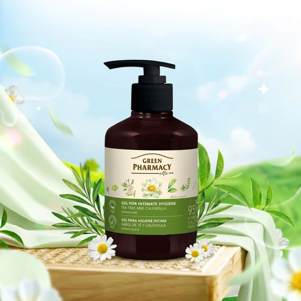 DUNG DỊCH VỆ SINH GREEN PHARMACY – CHĂM SÓC VÙNG NHẠY CẢM DỊU NHẸ MỖI NGÀY