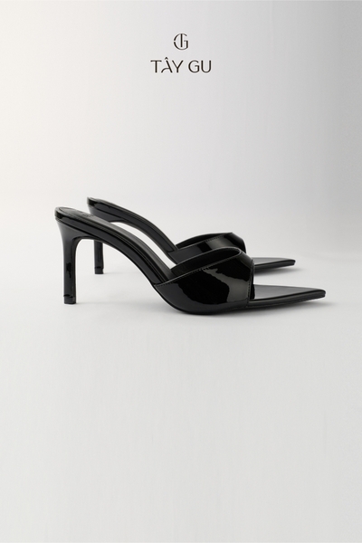 Dép Cao Gót 9cm Mũi Nhọn DOVA Taygu | D2