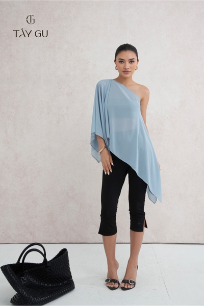 Áo Choàng Chiffon Ngắn Mặc Nhiều Kiểu HAWAI Taygu | AT34