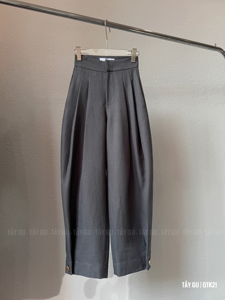 Quần Thiết Kế Dáng Baggy Xếp Ly Trước BAGI Taygu | QTK21