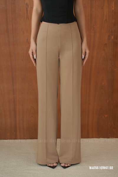 Quần Thiết Kế Dáng Loe Lưng Vừa Thanh Lịch TYLIN Taygu | QTK47