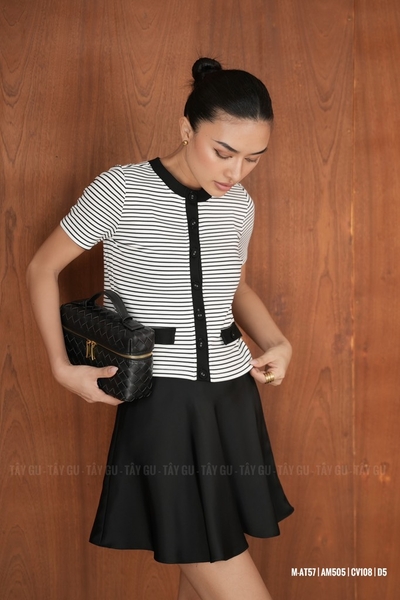 Chân Váy Thiết Kế Lụa Ngắn Nữ Tính LISILK Taygu | CV108