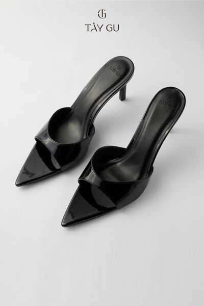 Dép Cao Gót 9cm Mũi Nhọn DOVA Taygu | D2