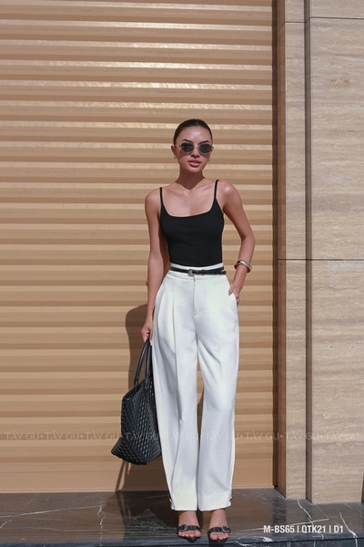 Bodysuit Cổ Vuông Hai Dây Basic Taygu | BS65