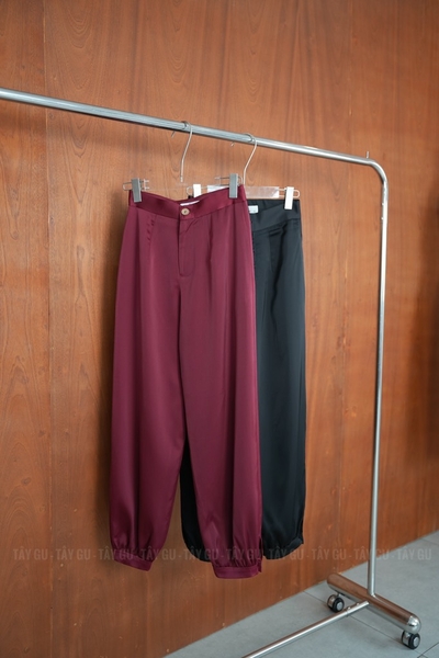 Quần Lụa Form Jogger Thanh Lịch COMFI Taygu | QTK45