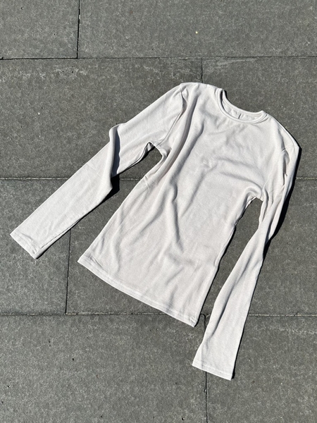 Áo Thun Gân Nhuyễn Basic Tay Dài Cổ Tròn Taygu | AM469