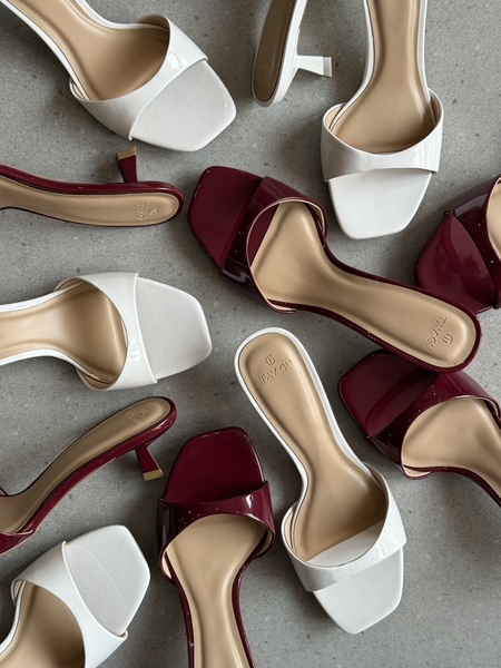 Guốc Cao Gót Mũi Vuông 4cm LANI Taygu | D10