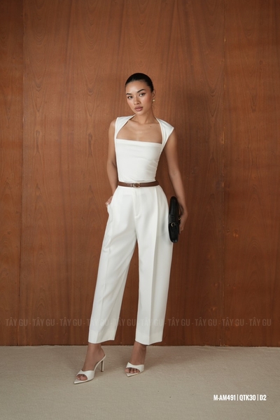 Quần Thiết Kế Dáng Suông Baggy Đứng Form MERIT Taygu | QTK30