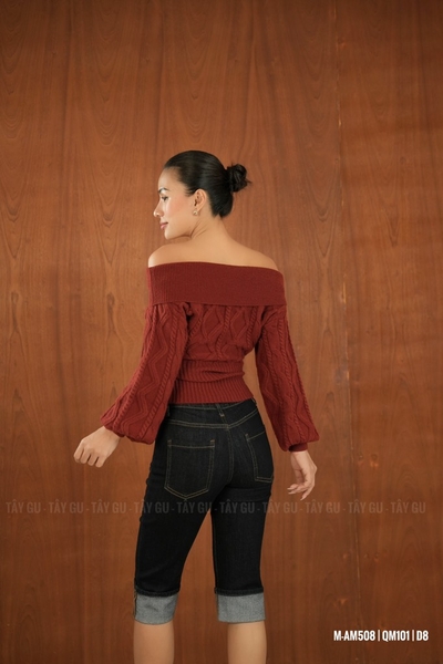 Quần Jean Lửng Gấp Line Trẻ Trung Trendy TALY Taygu | QM101