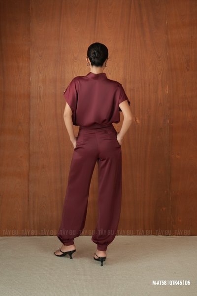 Quần Lụa Form Jogger Thanh Lịch COMFI Taygu | QTK45