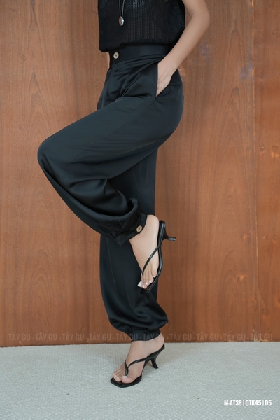 Quần Lụa Form Jogger Thanh Lịch COMFI Taygu | QTK45
