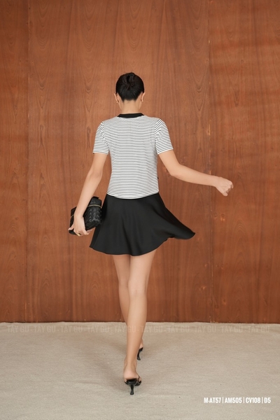 Chân Váy Thiết Kế Lụa Ngắn Nữ Tính LISILK Taygu | CV108