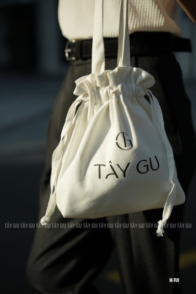 Túi Tote Dây Rút Canvas Đa Năng Taygu | TUI