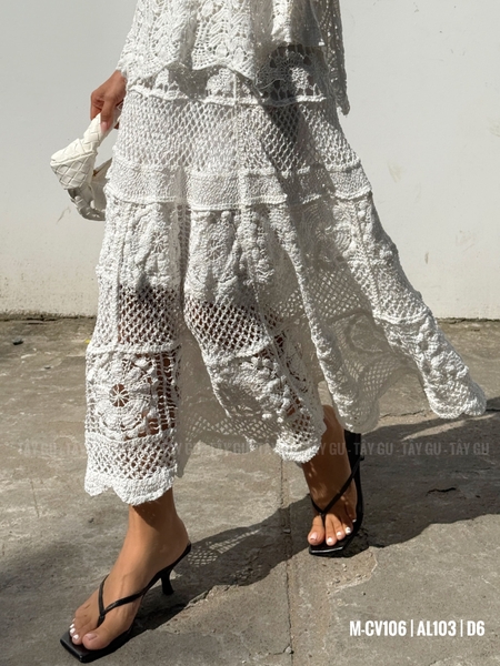 Chân Váy Len Dài Dáng Maxi Mát Mẻ Taygu | CV106