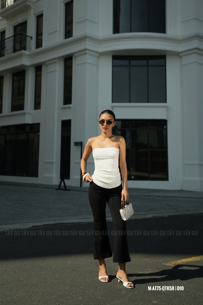 Áo Ống Ôm Body Trắng Trơn OALA Taygu | AT75