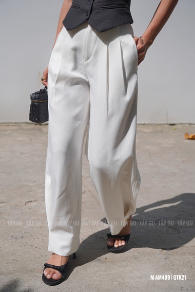 Quần Thiết Kế Dáng Baggy Xếp Ly Trước BAGI Taygu | QTK21