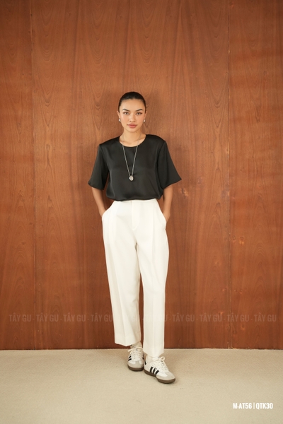 Quần Thiết Kế Dáng Suông Baggy Đứng Form MERIT Taygu | QTK30