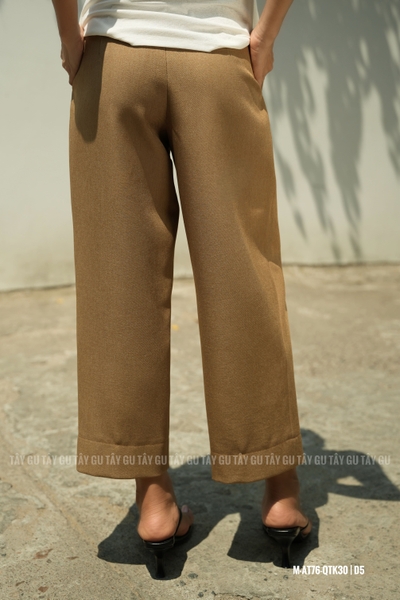 Quần Thiết Kế Dáng Suông Baggy Đứng Form MERIT Taygu | QTK30
