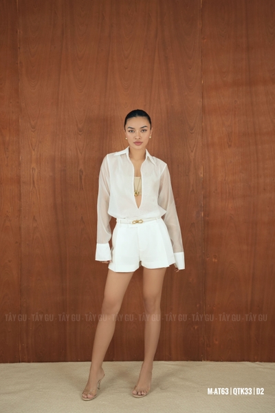 Quần Short Đùi Xếp Ly Tôn Dáng MERCI Taygu | QTK33