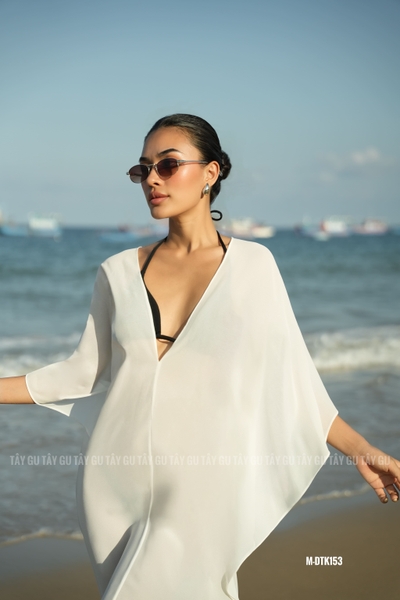 Đầm Choàng Dáng Dài Chiffon ADER Taygu | DTK153
