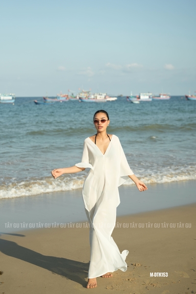 Đầm Choàng Dáng Dài Chiffon ADER Taygu | DTK153