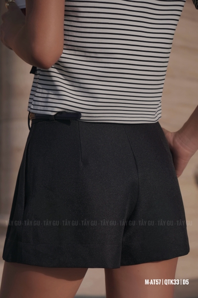 Quần Short Đùi Xếp Ly Tôn Dáng MERCI Taygu | QTK33