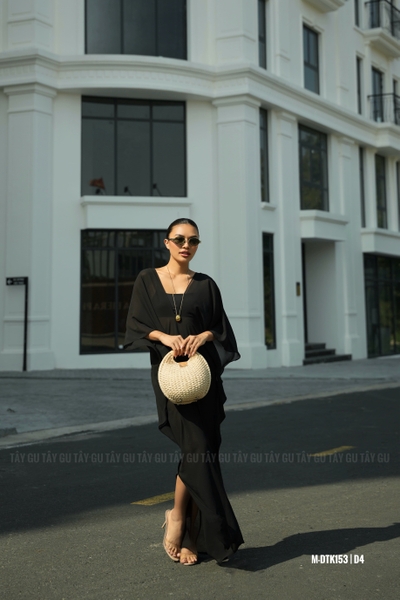 Đầm Choàng Dáng Dài Chiffon ADER Taygu | DTK153