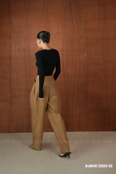 Quần Tây Thiết Kế Baggy Xếp Ly HERA Taygu | QTK34