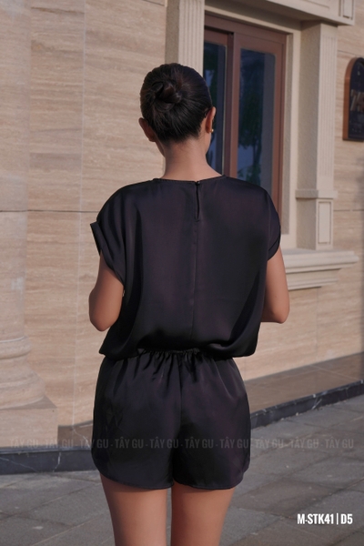 Quần Đùi Lụa Dây Rút Basic ANIN Taygu | QTK37