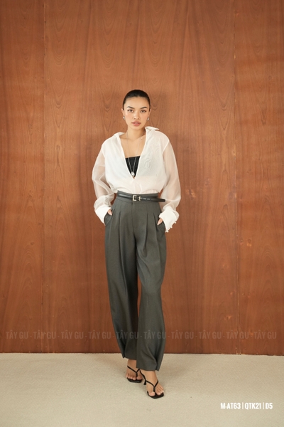 Quần Thiết Kế Dáng Baggy Xếp Ly Trước BAGI Taygu | QTK21