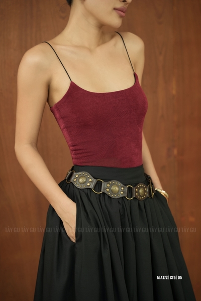 Áo Thiết Kế Hai Lớp 2in1 Đỏ & Đen KALY Taygu | AT72