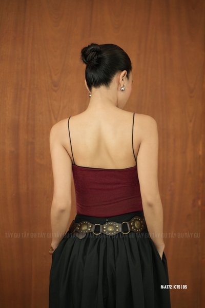 Áo Thiết Kế Hai Lớp 2in1 Đỏ & Đen KALY Taygu | AT72